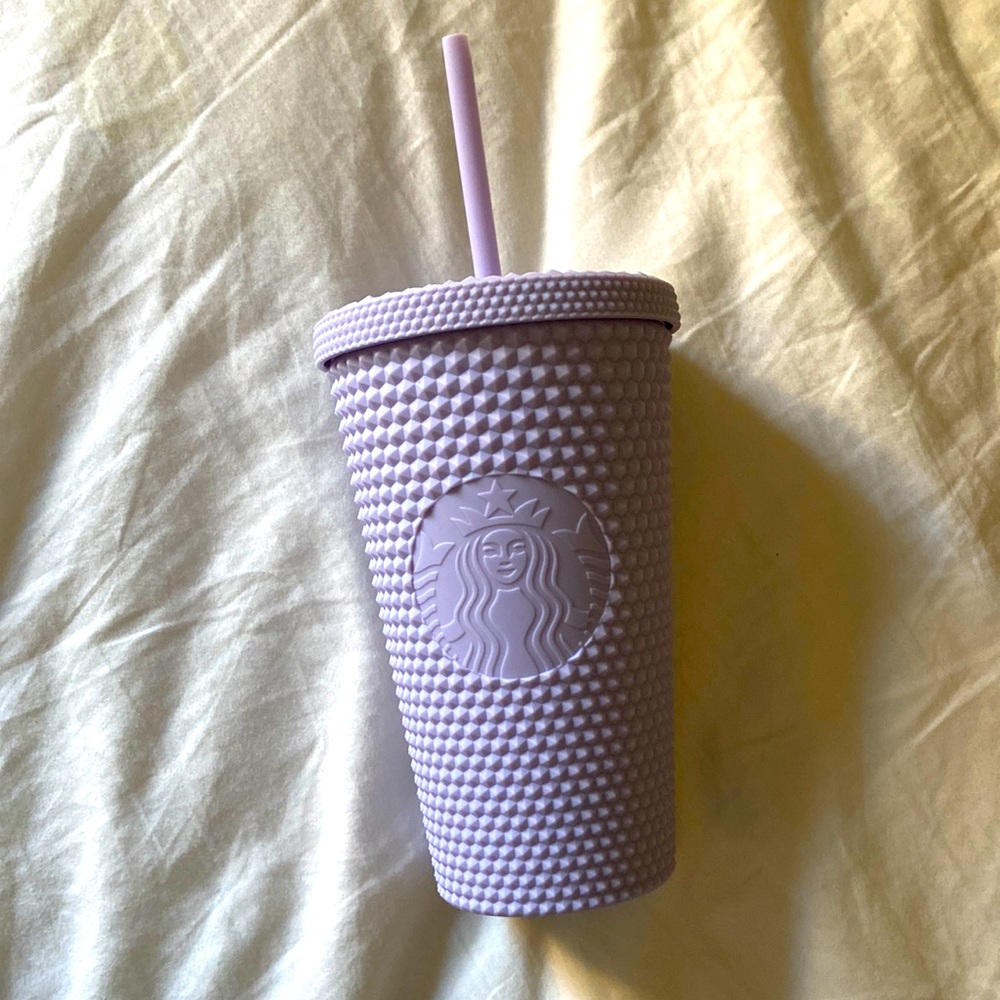Starbucks Matte Lavender Cup NEW